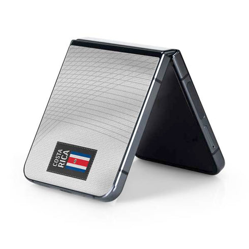 Costa Rica Soccer Flag Galaxy Z Flip5 5G Skin